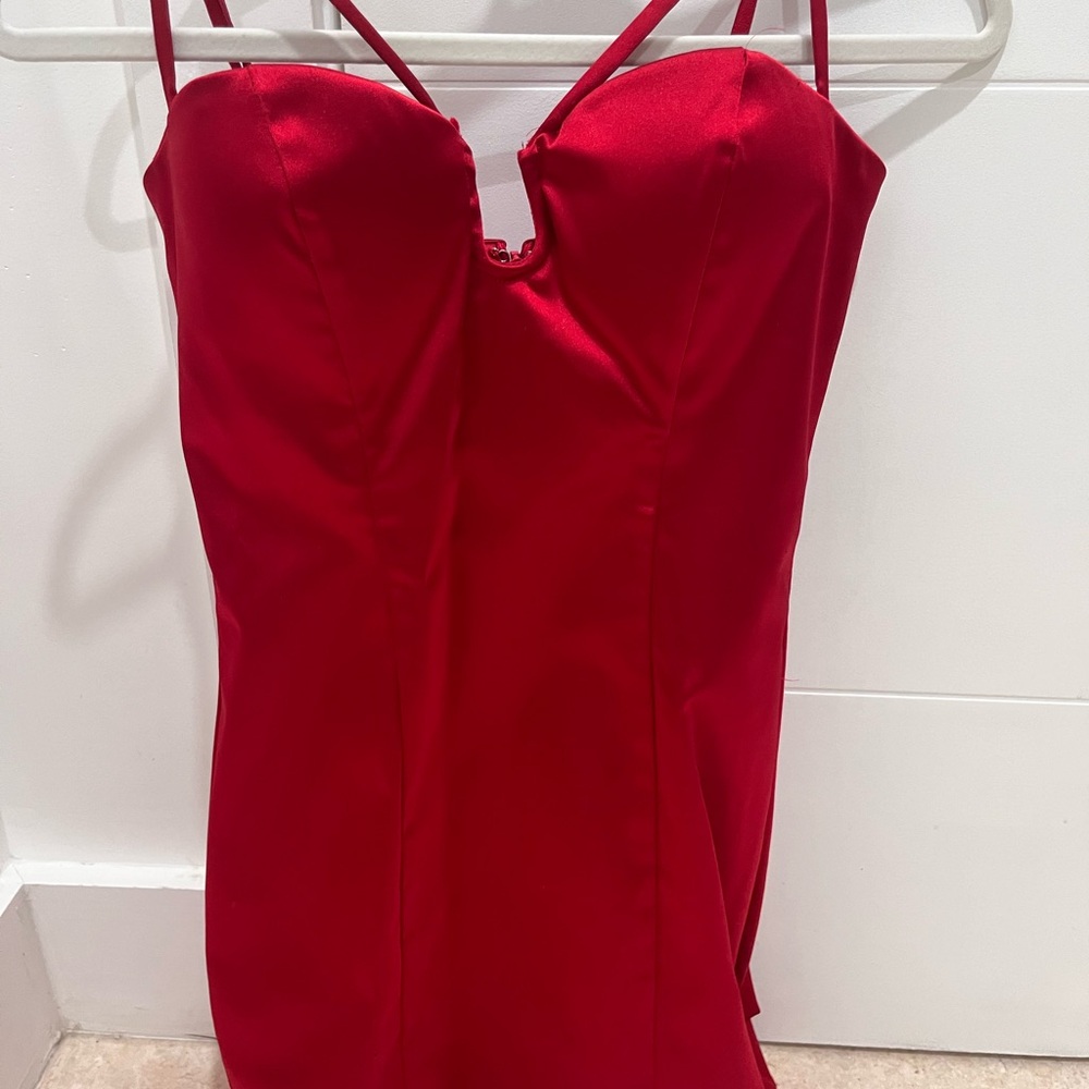 Red bebé vintage dress